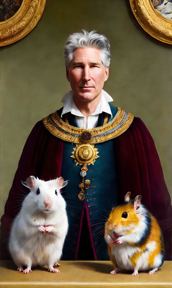 Richard Gere and Hamster